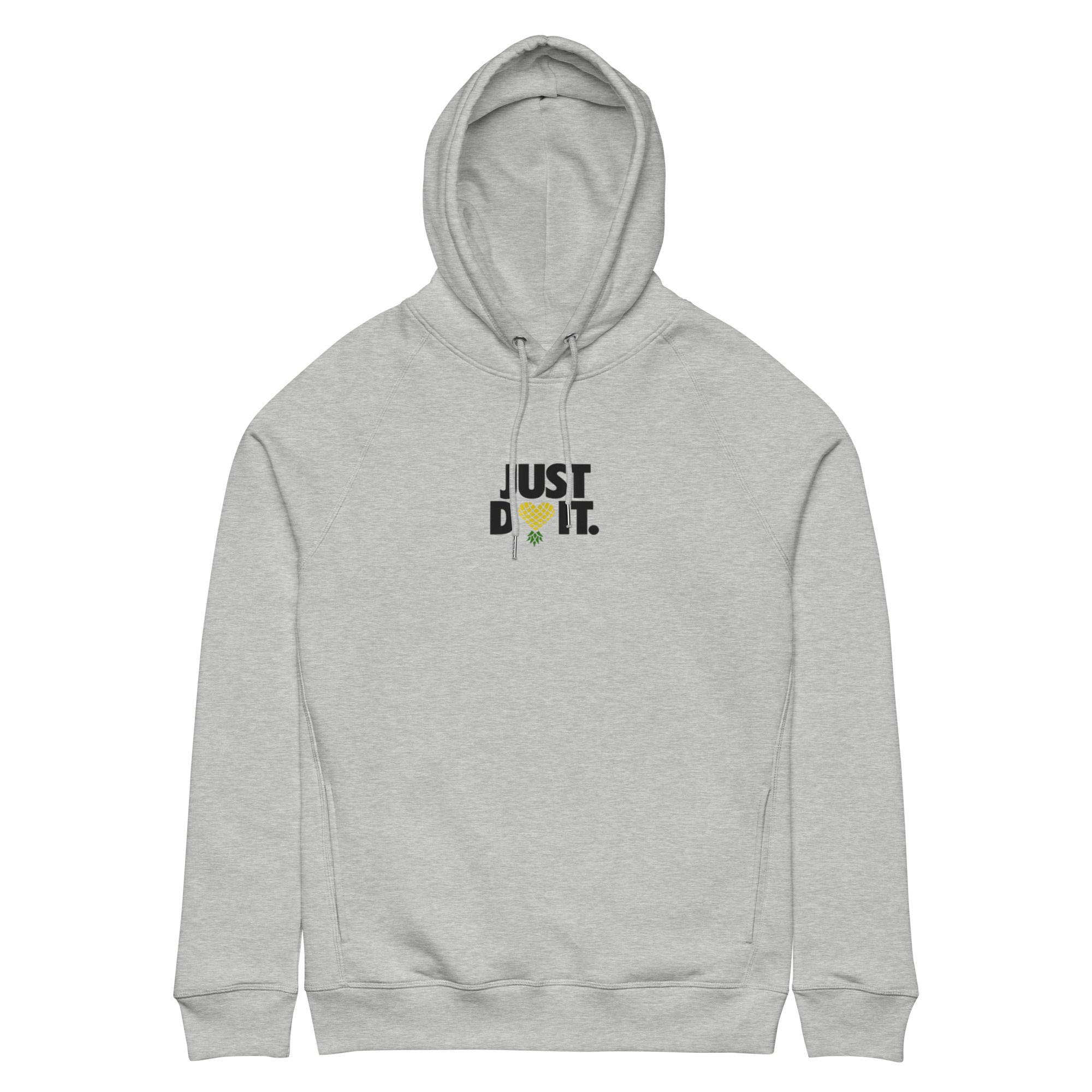 gray just do it hoodie